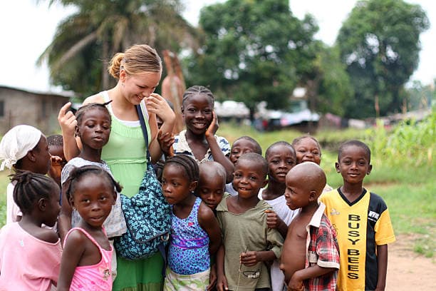Community support and outreach in Liberia